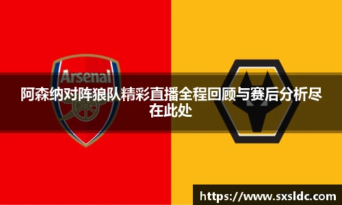 阿森纳对阵狼队精彩直播全程回顾与赛后分析尽在此处